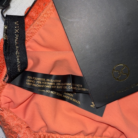 VIX Paula Hermanny Scales Halter Piping Top M - Picture 11 of 11